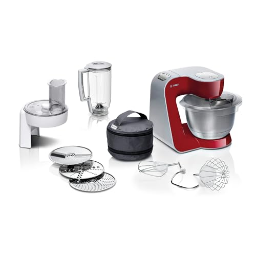Bosch MUM58720 CreationLine Stand Mixer 1000 W, 3.9 L, red