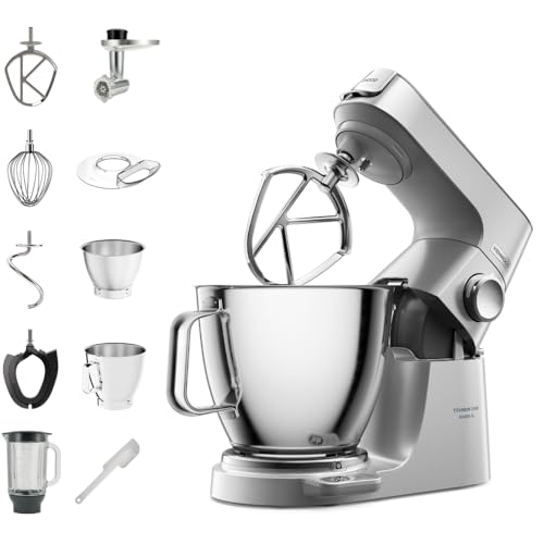 Kenwood Titanium Chef Baker XL KVL85.224SI, 7 L, with scale